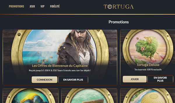 bonus tortuga casino